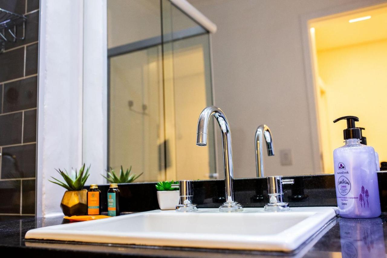 Appartamento Loft Design, Amplo, Modern Com Ar Condicionado Em Alto De Pinheiros San Paolo Esterno foto
