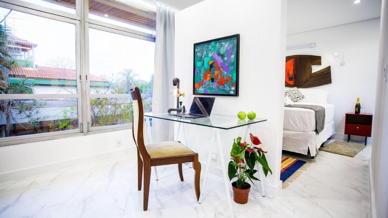 Appartamento Loft Design, Amplo, Modern Com Ar Condicionado Em Alto De Pinheiros San Paolo Esterno foto