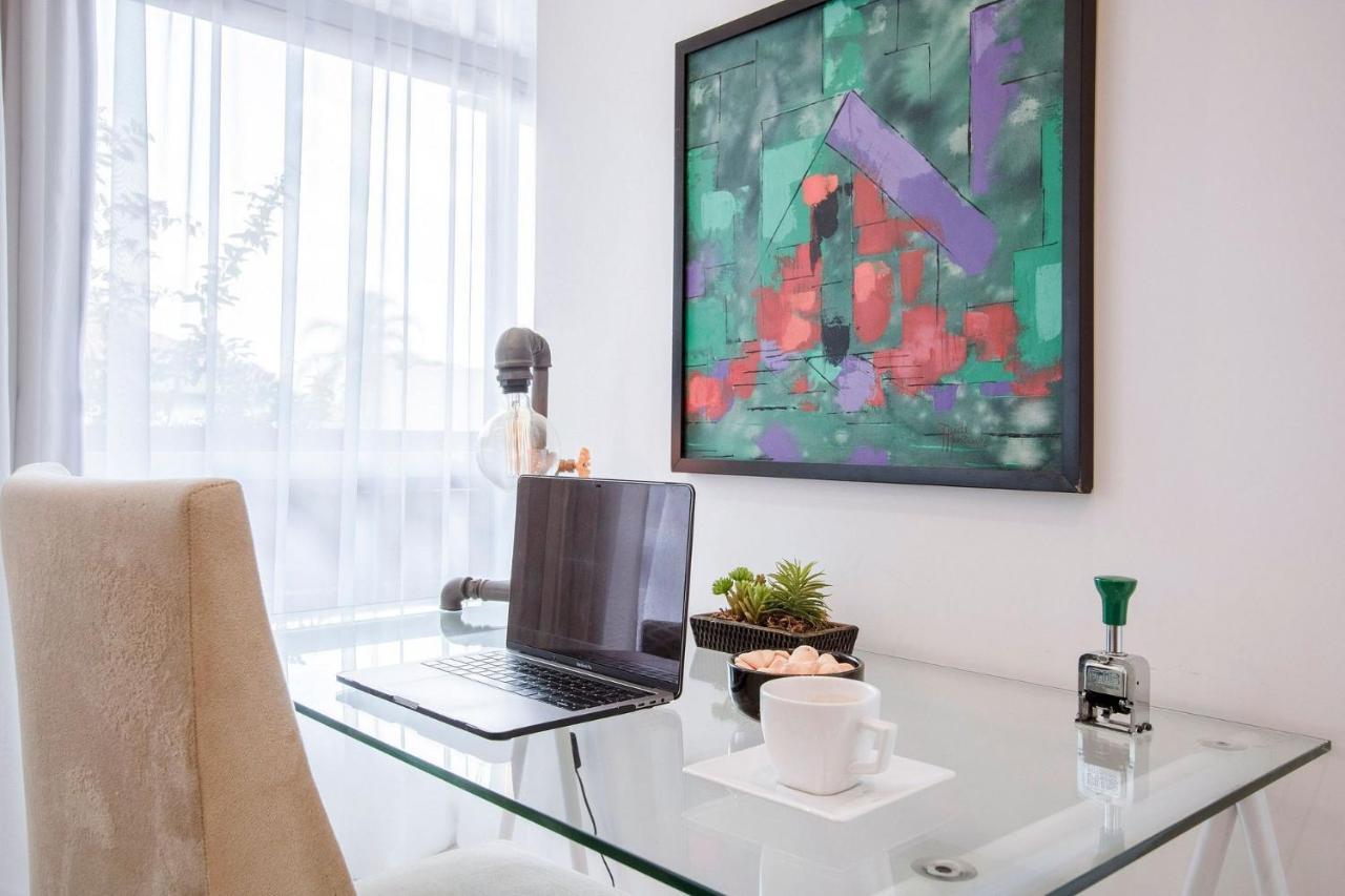 Appartamento Loft Design, Amplo, Modern Com Ar Condicionado Em Alto De Pinheiros San Paolo Esterno foto