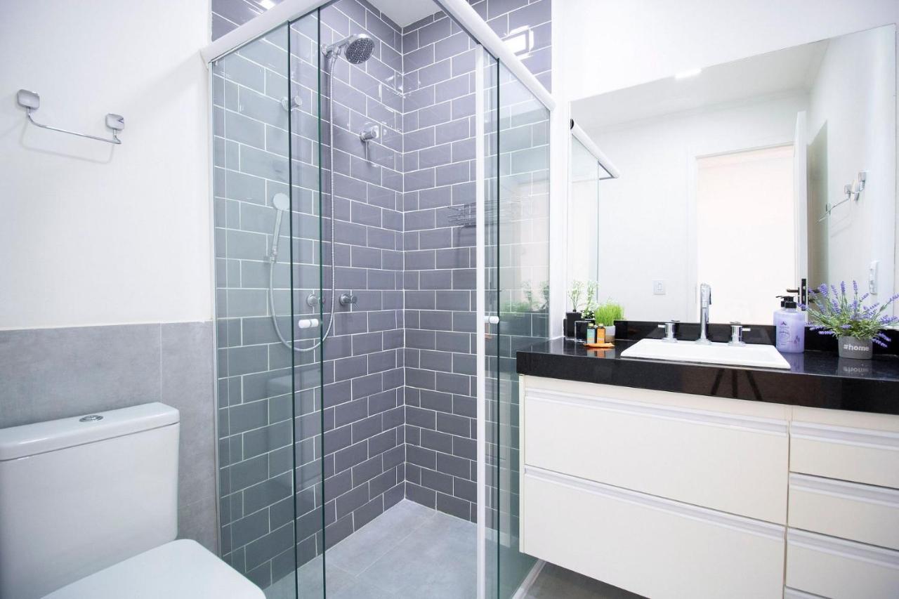 Appartamento Loft Design, Amplo, Modern Com Ar Condicionado Em Alto De Pinheiros San Paolo Esterno foto